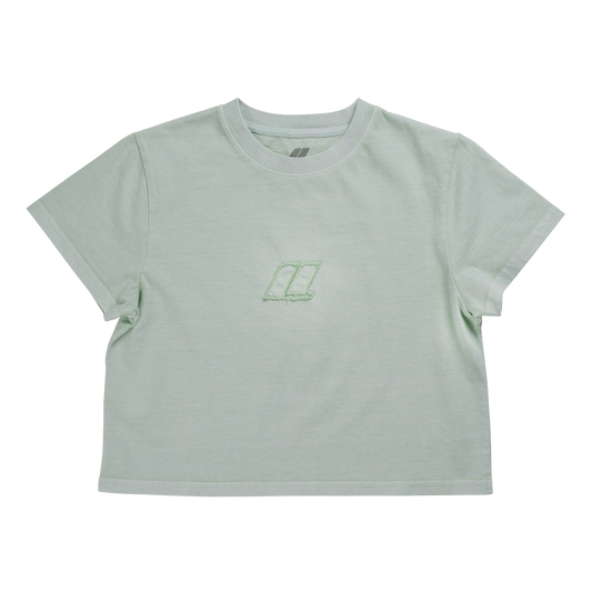LLOUD Matcha Crop tee
