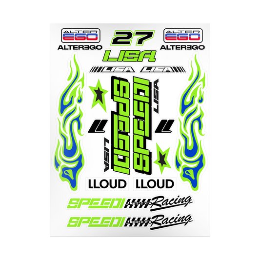 Alter Ego Speedi Sticker Pack